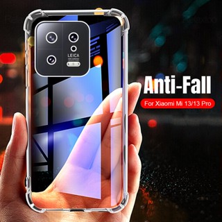 Clear Air-bags Soft Silicone Shockproof Coque For Xiaomi 13 Pro 5G Case Slim Transparent Back Cover Xiomi Xiaomy Mi13 Mi 13 Pro