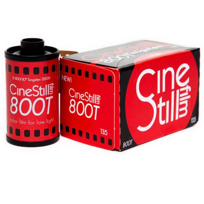 ฟิล์มถ่ายภาพ Cinestill 800T 135 - 36exp วันที่ 2027