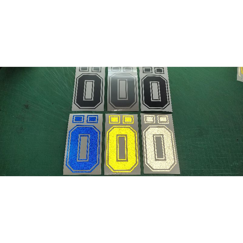 สติ๊กเกอร์ติดรถ LOGO Ohlins งานตัดไกรคัทสติ๊กเกอร์ สะท้อนแสง3M,PVCกันน้ำ