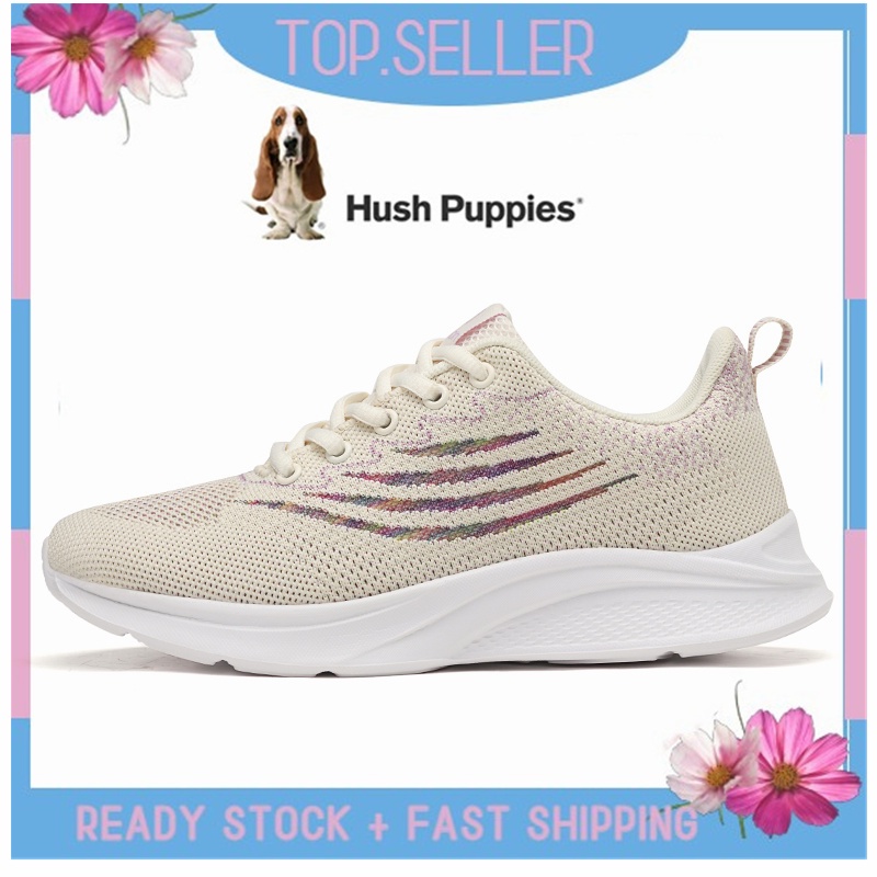 Hush Puppy รองเท้าผู้หญิง Hush Puppies Womens Mercy Slip on Flat รองเท้าผู้หญิงรองเท้ากีฬาผู้หญิงรอง