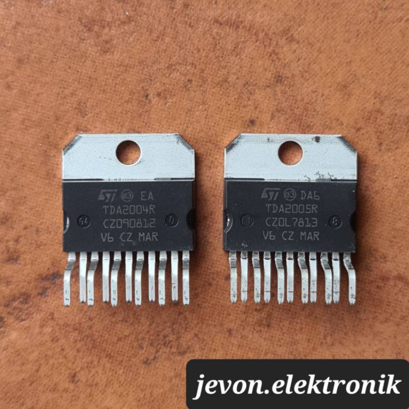 ทรานซิสเตอร์ IC TDA 2004 2005 R V6 CZ MAR ST TDA2004 TDA2005 TDA2004R TDA2005R