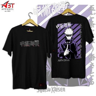 T shirt For Men Tops Unisex Jujutsu Kaisen For Men Women Character Shirts Cotton Satoru Gojo Shirts_02