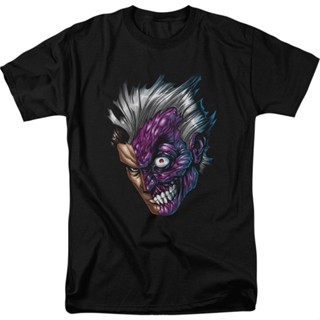 Two-Face Batman T-Shirt เสื้อยืดผู้ชาย เสื้อยืดสวยๆ เสื้อผ้าแฟชั่น เสื้อยืด เสื้อผู้ชายเท่