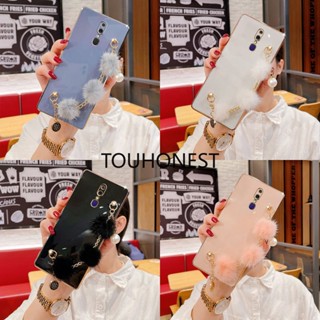 เคส Oppo A5 2020 เคส Oppo A5S เคส Oppo A8 เคส Oppo A7 เคส Oppo A11K Case Oppo A12 Case Oppo A31 Case Oppo A52 Case Oppo A72 Case Oppo A92 Case Oppo F11 Pro Case Oppo A9 2020 New Cute Plush Ball Pendant Phone Cover Case โทรศัพท์มือถือ ประดับจี้ลูกบอลน่ารัก