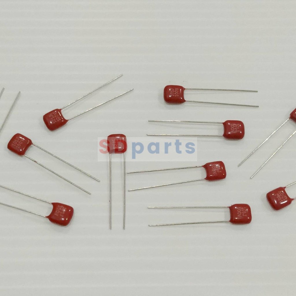 คาปาซิเตอร์ ตัวเก็บประจุ ตัว C ไมล่า ซีไมล่าร์ ไมล่าร์ Mylar Capacitor 63V 100V 101J ถึง 684J #M-Cap