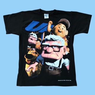 UP (2009) ปู่ซ่าบ้าพลัง - UNISEX เสื้อยืด ผ้าฟอกนุ่ม