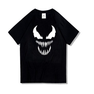 Marvel Venom T-Shirts 100% Cotton Fashion Loose Solf Short Sleeve Tees Tops_04