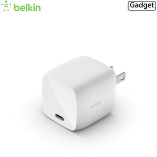 ฺBelkin BOOST↑CHARGE™ 30W USB-C PD GaN Wall Charge หัวชาร์จบ้านแบบชาร์จเร็วเกรดพรีเมี่ยม รองรับ iPhone/Android/Nintendo