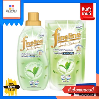 Fineline(ไฟน์ไลน์)​ Fineline Concentrated Liquid Detergent Organic Aloe Vera 700ml Bottle withpack 700ml Pouch Fineline