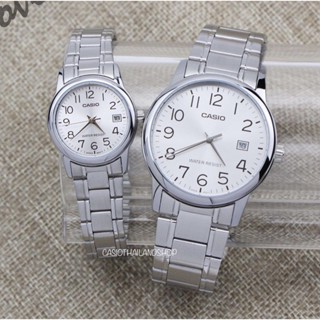 🎁CASIO STANDARD M/LTP-V002D-7B ของแท้ 100% พร้อมส่ง ประกัน 1 ปี