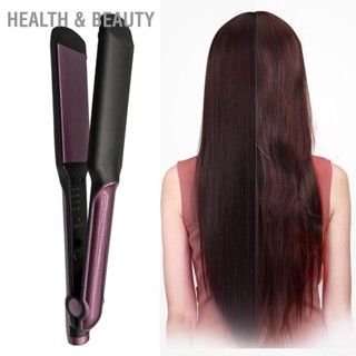 Health &amp; beauty เครื่องหนีบผมเตารีดไฟฟ้าเซรามิค 3D Professional Hair Straightening Flat Iron EU Plug 220V