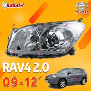 ไฟหน้ารถยนต์ สําหรับ Toyota RAV4 09 10 11 12 Aca31 Aca33 Aca36 Aca38 ไฟหน้าสำหรับ ไฟหน้า โคมไฟหน้า ไฟหน้า​โปรเจค​เตอร์​ โคมไฟหรถยนต์ เลนส์กระจก headlamp headlight front light lens