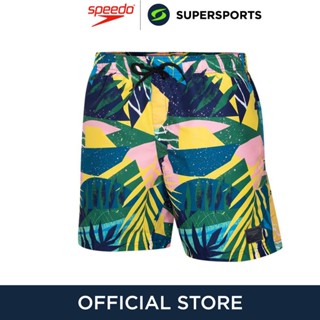 SPEEDO Printed Leisure 16" กางเกงว่ายน้ำขาสั้นผู้ชาย กางเกงว่ายน้ำ