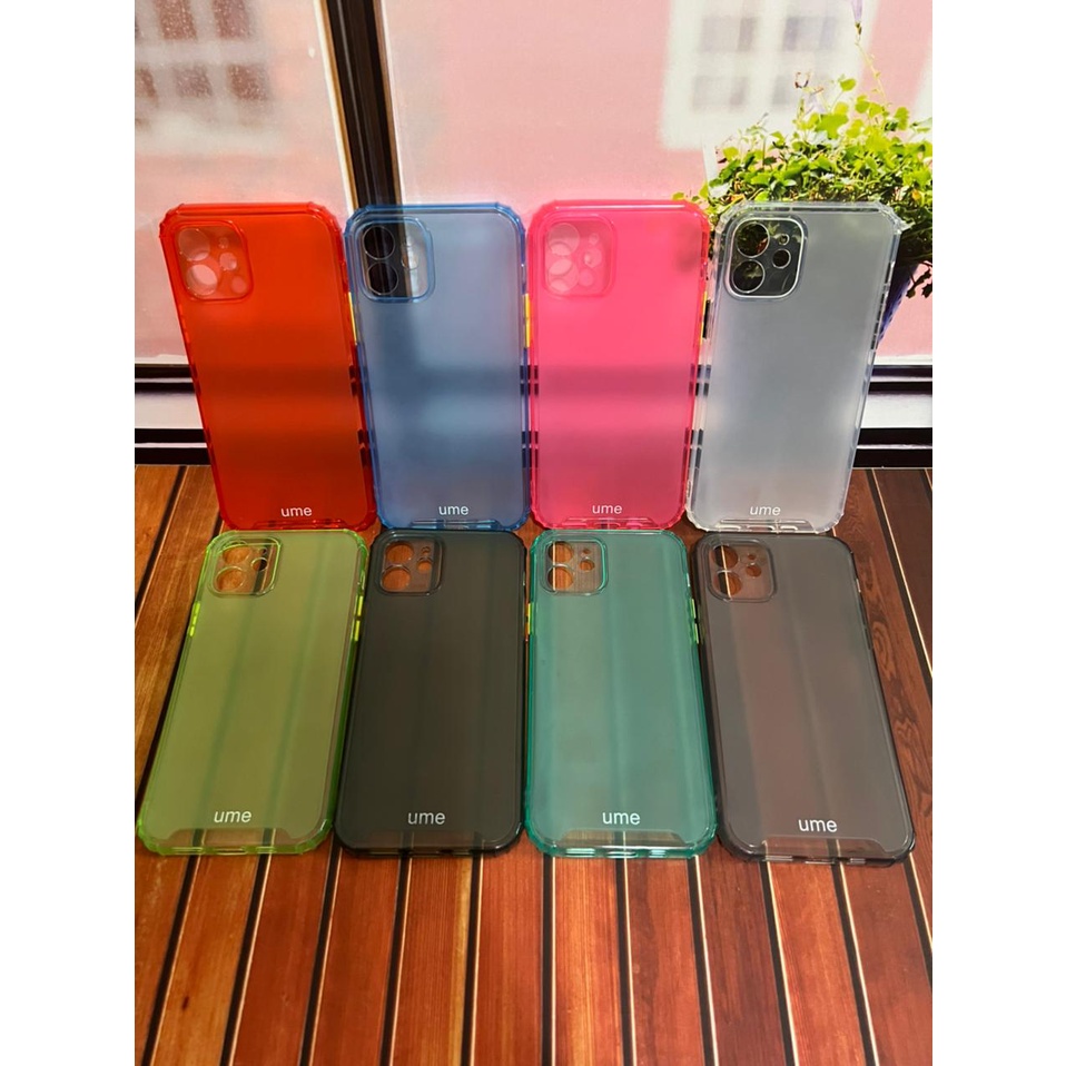 IPHONE 12 CASE SILICON UME TPU MATTE RAINBOW UNIQUE