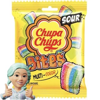 พร้อมส่ง🌈 Chupa Chups Sour Bites 90 g. จูปาจูบส์ ซาวส์ ไบทส์ 90ก.