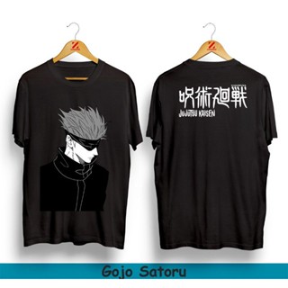 เสื้อยืดคอกลมเสื้อยืดแขนสั้นลําลอง พิมพ์ลาย Gojo Satoru Jujutsu No Kaisen เข้ากับทุกชุด สําหรับผู้ชาย 532054S-4XL_02