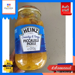 วัตถุดิบ Heinz Piccalilli Pickle  ซอส ผักดอง รสเปรี้ยวเผ็ด ไฮนซ์ 310 กรัม Heinz Piccalilli Pickle, Pickle Sau