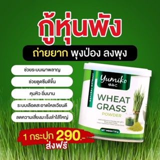 ✅ส่งฟรี ของแท้ วีทกราส Wheat grass คลอโรฟิลล์ แบรนด์ยูมิโกะ ช่วยระบบขับถ่าย ขับสารพิษทำให้ผิวใส หลับสบาย