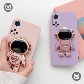 [in stock]Cute Astronaut Phone Case For Huawei Nova Y90 Y70 Nova 5T 3 3i 3E 4 4E Shockproof Silicone Kickstand Cover