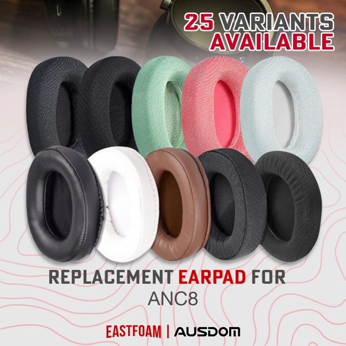 Earpad Earcup Ausdom ANC 8 ANC8 ANC-8 แผ่นโฟมแผ่นรองหูฟัง
