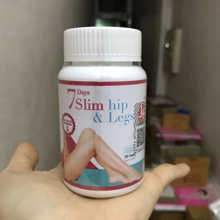 7days Slim Hip Legs อาหารเสริม ลดน้ำหนัก 30 caps สูตรลดเฉพาะส่วน ส่วนผสมเข้มข้น พร้อมส่ง