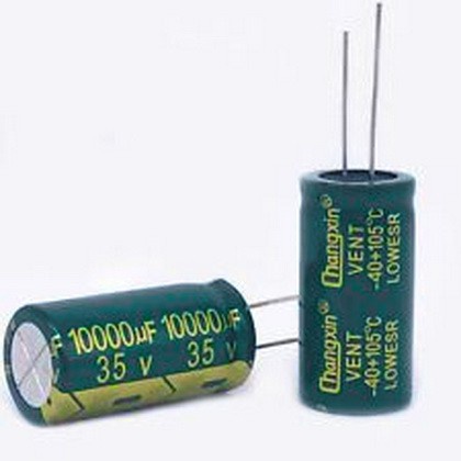 C Capacitor Electrolyte 10000uF 35V ตัวเก็บประจุ อิเล็กโทรไลต์ คาปาซิเตอร์
