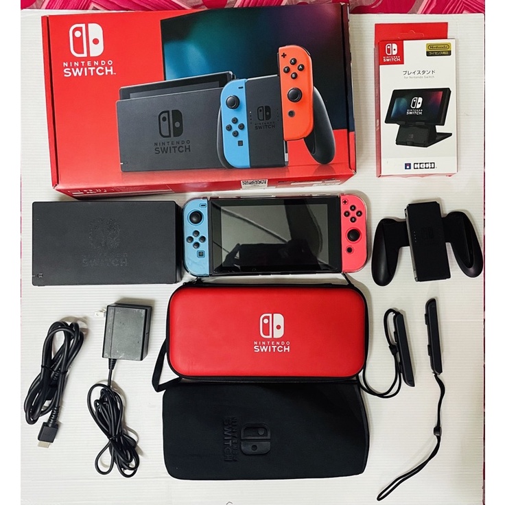(มือ2) Nintendo Switch : Nintendo Switch V2 กล่องแดง มือสอง สภาพดี