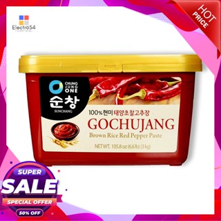 PepperPaste ซอสพริกเกาหลีชองจองวอนโกชูจัง3 กิโลกรัมChungJungOne GochujangHot Paste Pepper3kg