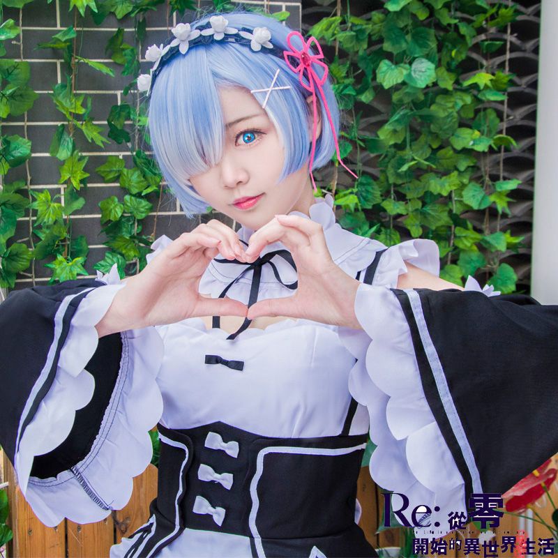 " REALPICK" คอสเพลย์ COSTUME REM RE ZERO - สามารถขอขนาดได้