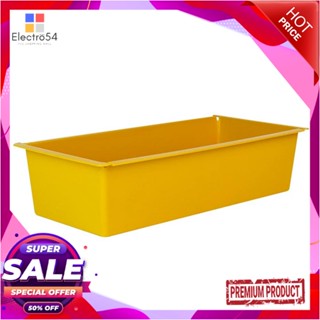 BOX ถาดแบ่งช่อง STACKO AMATAS 6699 17.9x37.8x8.9 ซม. สีเหลืองBOX COMPARTMENT STACKO AMATAS 6699 17.9x37.8x8.9CM YELLOW