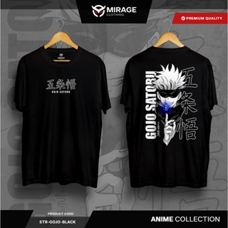 Mirage Clothing - Anime Shirt - Jujutsu Kaisen - Gojo Satoru - 100% Cotton - DTF Mirage Tshirt_02