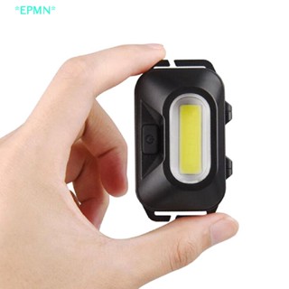 Epmn&gt; ไฟฉายสวมศีรษะ LED COB ขนาดเล็ก 3 โหมด กันน้ํา