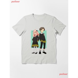 New SPY X FAMILY Anya And Damian T-Shirt เสื้อยืดพิมพ์ลาย เสื้อยืดลายการ์ตูน คอกลม cotton แฟชั่น Unisex_03