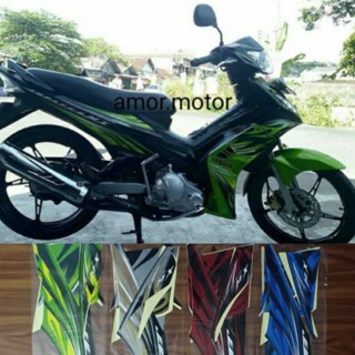 สติกเกอร์ลายทาง Yamaha ori Jupiter mx 2009 Jupitermx old lis mx old