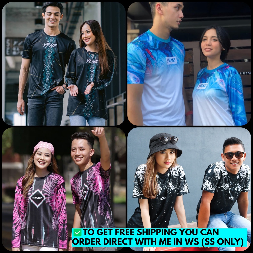 เสื้อยืดปี 2022 BAJU COUPLE YENZ แขนสั้นพิเศษ (เหมาะสําหรับทั้งผู้ชายและผู้หญิง)