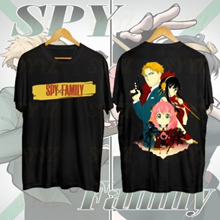 Anime Shirt Spy X Family Bootleg Shirt Trendy Sports Oversized Round Neck for men and Women_05