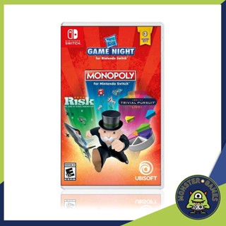 Monopoly Game Night Nintendo Switch game (เกมส์ Nintendo Switch)(ตลับเกมส์Switch)(เกมส์Switch)(เกมสวิต)(Monopoly Switch)