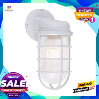 Lamp โคมไฟกิ่งภายนอก 1xE27 LUZINO รุ่น RH1651W(WH) สีขาวOutdoor Branch Lamp 1xE27 LUZINO Model RH1651W(WH) White