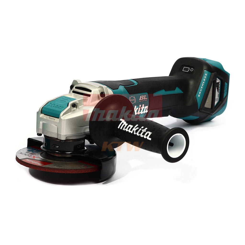 MAKITA เครื่องเจียไร้สาย 18 โวลต์ ขนาด 5 นิ้ว รุ่น DGA519Z ไม่รวมแบตเตอรี่และแท่นชาร์จ (มากีต้า)