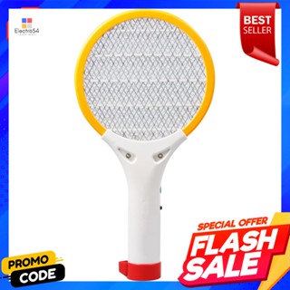 ELECTRIC ไม้ช็อตยุงรุ่นมินิ TRIPLE G สีขาวELECTRIC MINI FLY SWATTER TRIPLE G WHITE