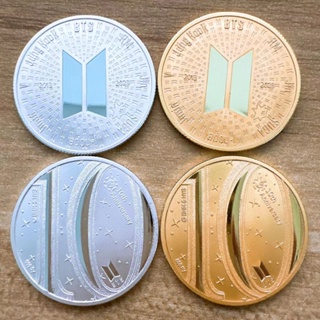 เหรียญทองแดง BTS ครบรอบ 10 ปี 2023 สําหรับเก็บสะสมเท่านั้น