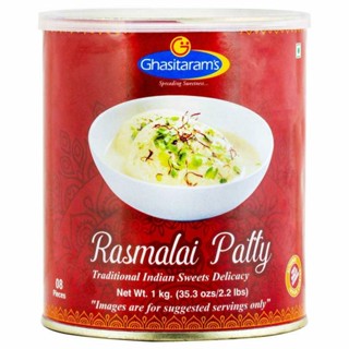 Rasmalai Tin - 1kg ( Ghasitarams )🇮🇳.