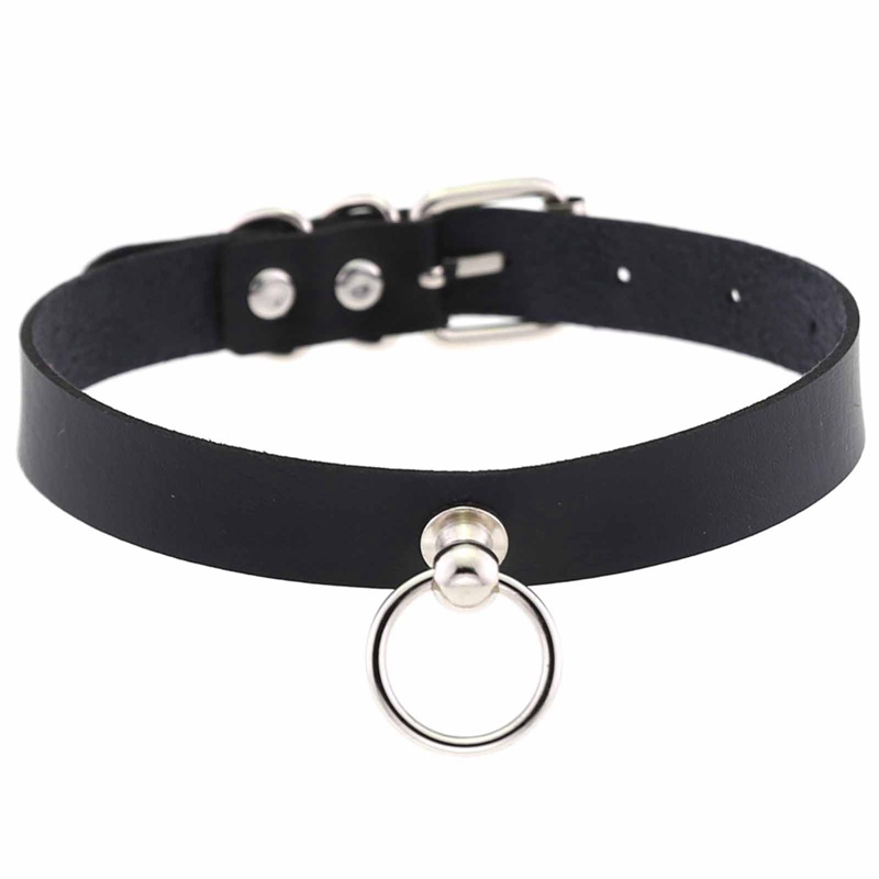 Bjkangzheng เครื่องประดับ สร้อยคอโชคเกอร์ โชคเกอร์ หนัง Pu ลายอะนิเมะ Killer Reze Chocker Punk ของขวัญแต่งงาน สําหรับผู้ชาย