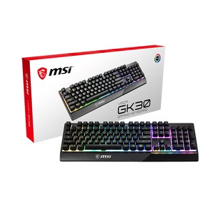 MSI KEYBOARD &amp; MOUSE (คีย์บอร์ดและเมาส์) VIGOR GK30 GAMING