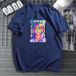 DR STONE SENKU ISHIGAMI ANIMATED t-shirt  cotton  asia size unisex  COD HIGH QUALITY PRINT_08