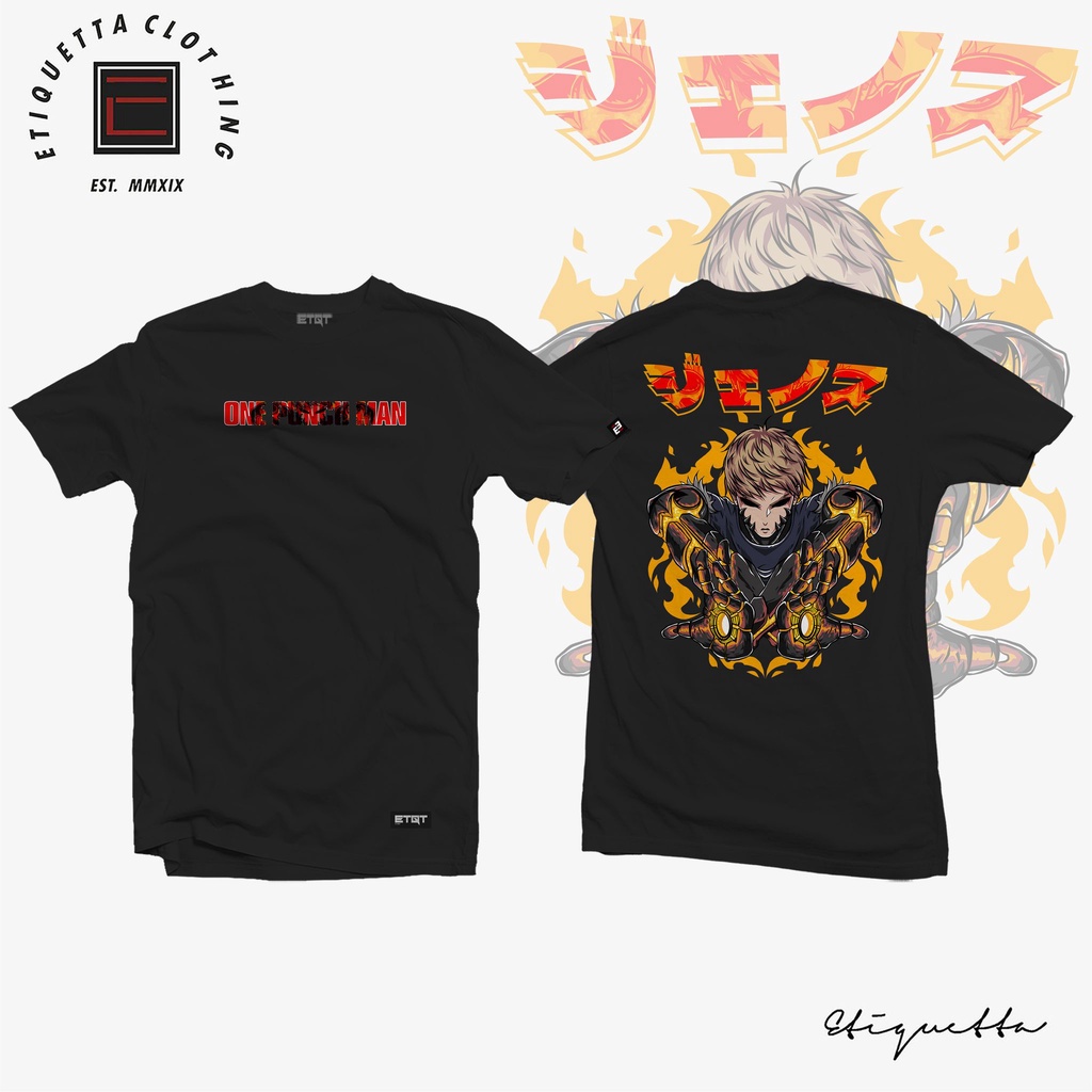 Anime Shirt - ETQTCo. - One Punch Man - Genos_07