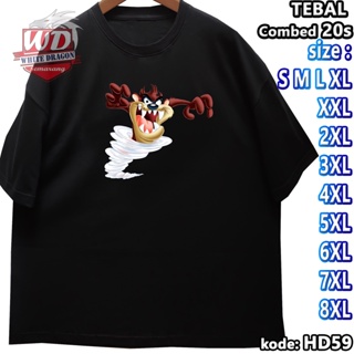 Kaos TAZ MANIA XS S M L XL XXL 2XL 3XL 4XL 5XL 6XL 7XL 8XL รหัสขนาดใหญ่จัมโบ้ HD59