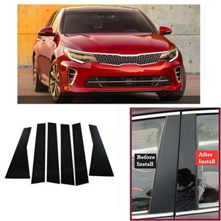 【สินค้ายอดนิยม】สติกเกอร์ติดเสาประตูรถยนต์ สําหรับ KIA Optima K5 2016 2017 2018 2019