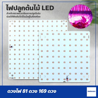 ไฟปลูกต้นไม้ LED ไฟช่วยต้นไม้โตเร็ว ไฟเลี้ยงต้นไม้  Full Spectrum LED Grow Light