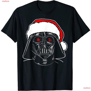 moliure คริสต์มาส Star Wars Santa Darth Vader Sketch Christmas Graphic T-Shirt เสื้อยืดพิมพ์ลาย_04